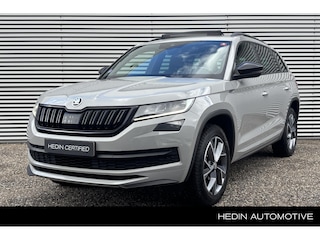 Skoda Kodiaq 2.0 TSI 4x4 Sportline Business / Nederlandse Auto / Eerste Eigenaar / Electrisch Schuifdak / Electrische trekhaak / Adaptieve Cruise Control / Electrisch verstelbare bestuurdersstoel /Navigatie / Apple Car Play / Parkeercamera