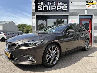 Mazda 6 Sportbreak 2.0 SkyActiv-G 165 GT-M -1STE EIGENAAR!-VOLLEDER-HUD-STOELVERWARMING-TREKHAAK-1500 KG TREKGEWICHT-KEYLESS-XENON