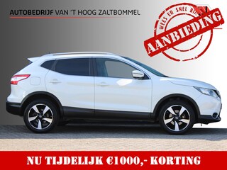Nissan Qashqai 1.2 DIG-T Automaat Connect Edition PANORAMADAK NAVI 360-CAMERA 18'' NL AUTO