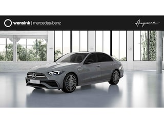 Mercedes-Benz C-klasse 300e Business Solution AMG | Panoramaschuifdak | Head-up display | Night | Premium Plus | Burmester | 19" multispaaks AMG velgen | Comfortsluiting |