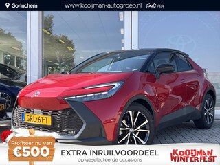Toyota C-HR 1.8 Hybrid 140 First Edition | Zwart dak | Elek. achterklep | Blindspot | 360 Camera | Adaptive Cruise | 1e eigenaar | Toyota garantie tot 2034!
