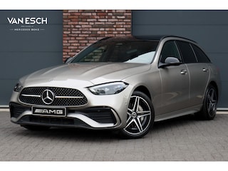 Mercedes-Benz C-klasse Estate 300 de AMG Line | Distronic | Panoramadak | Memory | Burmester | Digital Light | HUD | Verwarmd Stuurwiel | Surround Camera | Augmented Reality |