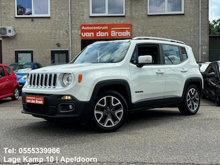Jeep Renegade 1.4 MultiAir Limited Automaat Navi Leder Xenon Keyless Climate Cruise Ctr 18"Full Options