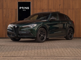 Alfa Romeo Stelvio 2.0T 280pk AWD Veloce | VERWACHT | Pano-dak | Verde Visconti | CarPlay | Adapt. cruise | Lederen dash.
