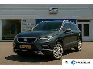 Seat Ateca 1.4 EcoTSI Xcellence 4DRIVE AUTOMAAT | ELEKTR TREKHAAK 1900KG | DEALER OH! | STOELVERWARMING | CAMERA | LEDER / ALCANTARA | NAVI | CLIMA | CRUISE | PARK SENS V+A | PRACHTIGE STAAT!