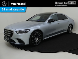 Mercedes-Benz S-klasse 500 4MATIC Lang AMG Line /Panoramadak /HUD /Rijassistentiepakket /Nappa /Burmester 3D