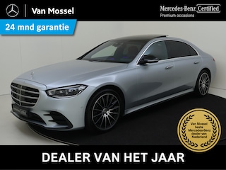 Mercedes-Benz S-klasse 500 4MATIC Lang AMG Line /Panoramadak /HUD /Rijassistentiepakket /Nappa /Burmester 3D