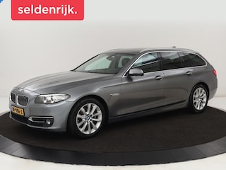 BMW 520d Luxury Line | Leder | Stoelverwarming | Trekhaak | Navigatie | Bluetooth | Parkeerhulp | Climate control | Cruise control