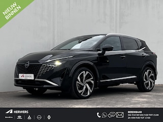 Nissan Qashqai 1.3 MHEV Xtronic Tekna Plus Automaat / Zeer compleet / 1.800 kg trekgewicht / Facelift / Panorama dak / HUD / Adapt. CC / Elektr. klep / Elektr. stoelen met massagefunctie / Navi / Apple Carplay Android / 20" LM wielen /