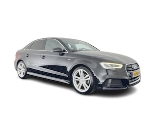 Audi A3 Limousine 35 TFSI CoD Advance Sport S-Line-Sportpack (INCL-BTW) Aut.*DIGI-COCKPIT | LEATHER-FABRIC | FULL-LED | HEATED-SPORTSEATS | AUDI-SOUND | DAB+ | NAVI-FULLMAP | ECC | PRIVACY-GLASS | PDC | CRUISE | 18''ALU*