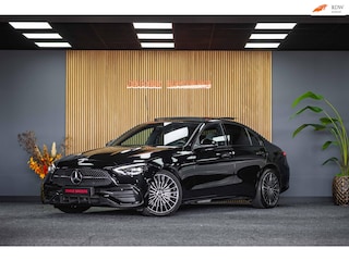 Mercedes-Benz C-klasse 200 AMG Line |Pano|BTW|Night