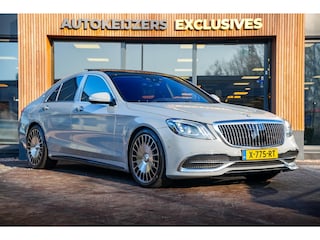 Mercedes-Benz S-klasse 500 4Matic Lang Edition 1 Maybach pakket stoelmassage stoelverwarming stoelventilatie adaptieve cruisecontrol