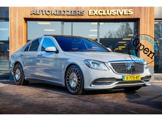 Mercedes-Benz S-klasse 500 4Matic Lang Edition 1 Maybach pakket stoelmassage stoelverwarming stoelventilatie adaptieve cruisecontrol