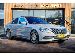 Mercedes-Benz S-klasse 500 4Matic Lang Edition 1 Maybach pakket stoelmassage stoelverwarming stoelventilatie adaptieve cruisecontrol