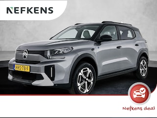 Citroën C3 Aircross Max 44 kWh 113pk Automaat | Navigatie | Climate Control | Boordlader 11kW - 3 fasen | Parkeersensoren Voor + Achter | Achteruitrijcamera | Climate Control | Dodehoek Detectie | Dakrails | LED Lampen | Lichtmetalen Velgen 17" | Apple Carplay/Android Auto