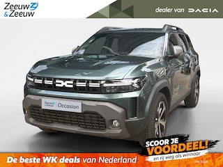 Dacia Duster 1.6 Hybrid 140 Journey NAVIGATIE AIRCO 360CAMERA CRUISE CONTROLE APPLE CARPLAY ANDROID AUTO HOGE INSTAP LET OP IS EEN DEMO VRAAG NAAR DE KMSTAND VANAF 1-12-2025 LEVERBAAR