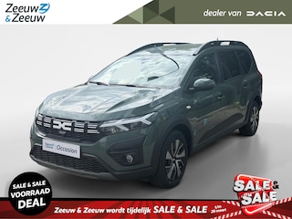 Dacia Jogger 1.0 TCe 110 Expression 5p. AIRCO PARKEERSENSOREN CRUISE CONTROLE APPLE CARPLAY ANDROID AUTO LET OP DEMO VRAAG NAAR DE KMSTAND LEVERBAAR VANAF 01-12-2025