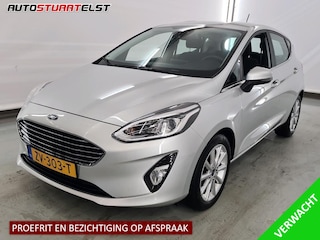 Ford Fiesta 1.0 EcoBoost Titanium Carplay | Cruise | Full Led | Keyless | Start/Stop | Hill-Hold | Bord detectie | BTW | NL-Auto | Volledig Onderh.