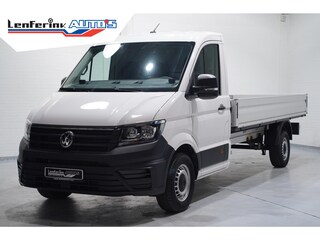 Volkswagen Crafter 2.0 TDI 140 pk L4 Pick Up / Open Laadbak Airco Cruise Control, 3-Zits, LxBxH 430x203x40 cm