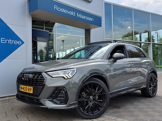 Audi Q3 40 TFSI 190pk Quattro Edition One | Navi | Cruise | Led Matrix | Leder+Stoelverwarming | Panorama Schuifdak | Keyless Entry | Dodehoek+Rijstrooksensor | Pdc+Assist+Camera | 21''lm | Trekhaak
