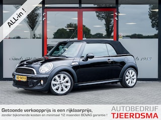 Mini Mini Cabrio 1.6 Chili | Navigatie | Stoelverwarming | Climate Control | Cruise Control | Parkeersensoren | Bi - Xenon Koplampen | Metallic Lak | Sportonderstel | Bluetooth | 17'' Lichtmetalen Velgen |