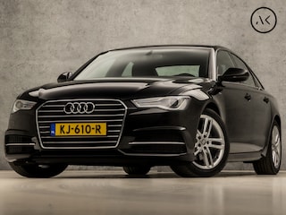 Audi A6 Limousine 1.8 TFSI S-Line Sport 191Pk Automaat (2X S-LINE, LOGISCH NAP, NAVIGATIE, CLIMATE, LEDER, XENON, SPORTSTOELEN, PARKEERSENSOREN, CRUISE, NIEUWE APK, NIEUWSTAAT)