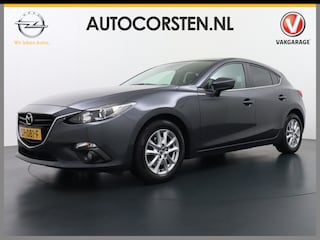 Mazda 3 2.0I TS+ Trekhaak Navi Ecc Cruise Control Stoelverwarming Xenon Pdc Regen-Licht Sensor Lmv Bluetooth Led Privacy Glas Isofix Slechts 1.315kg! Sterke en soepele 2.0I motor.