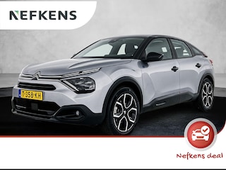 Citroën C4 50kWh Feel 136pk Automaat Citroen E-C4 50kWh 136pk Feel | Navigatie | Achteruitrijcamera | Climate Control | Cruise Control | parkeersensoren Achter | LED Lampen | Warmtepomp | Lichtmetalen Velgen 18" | Apple Carplay/Android Auto |