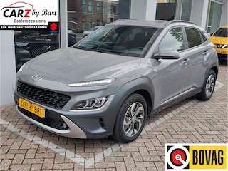 Hyundai Kona 1.6 GDI HEV FASHION SKY AUT. Open dak | Stoelkoeling | Leder | Dodehoeksensoren