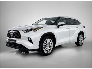 Toyota Highlander 2.5 AWD Hybrid Executive | Afn. trekhaak | Leder | Dodehoek ass. | Elek. achterklep |