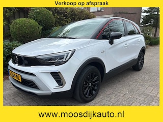 Opel Crossland 1.2 Turbo GS Line vanaf € 306,- p/m // Airco ecc/ Orig NL auto/ navi/ achteruitrijcamera/ enz/ met NAP/ Nw-APK/ verkoop op afspraak 06-53226433