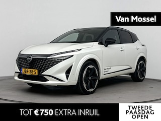 Nissan Qashqai 1.5 e-Power N-design | Stoel stuur en voorruitverwarming | 360 graden camera | Apple Car Play | Two Tone kleurstelling