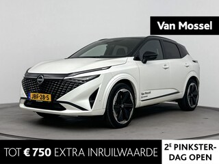 Nissan Qashqai 1.5 e-Power N-design | Stoel stuur en voorruitverwarming | 360 graden camera | Apple Car Play | Two Tone kleurstelling