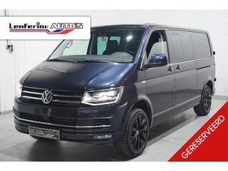 Volkswagen Transporter 2.0 TDI 204 pk DSG Dubbel Cabine Highline 2x Schuifdeur, Adapt. Cruise, LED Koplampen, 5-Zits