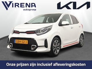 Kia Picanto 1.0 DPi GT-Line Apple Carplay/Android Auto - Cruise Control - Climate Control - Lederenbekleding - Navigatie Fabrieksgarantie tot 06-2024
