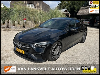 Mercedes-Benz C-klasse 180 AMG Automaat, Panoramadak, Leder.