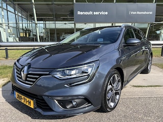 Renault Mégane Estate 1.3 TCe Bose 160 PK / Dealer onderhouden / Automaat / Schuif-Kanteldak / Groot schrem / Leder / Camera / Stoelverw. / 18'' LMV /