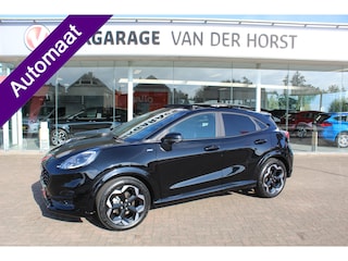 Ford Puma 1.0 EcoBoost Hybrid ST-Line X , Unieke Auto veel comfort Panoramadak , Camera rondom, Trekhaak , Navigatie Winter pack , Climate control , B en O audio surround