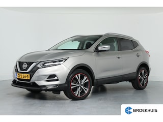 Nissan Qashqai 1.3 DIG-T Tekna | Automaat | Panoramadak | Navigatie | Climate Control | Cruise Control | Parkeersensoren | LED | Keyless | Lichtmetalen velgen