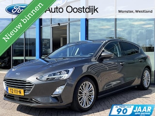 Ford Focus 1.0 EcoBoost Titanium 125PK Trekhaak Camera Adaptieve Cruise Winterpack Climate Navi Full-Led Privacy Glass B&O Audio *Dealer Onderhouden*