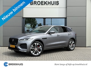 Jaguar F-Pace P400e R-Sport | Pano | 21 Inch | Koel/verw schaalstoelen | Head-Up | El trekhaak| Black Pack | 360gr Camera