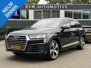 Audi Q7 3.0 TFSI quattro Pro Line + 7p S-LINE EXTERIEUR | 7 PERSOONS | 360 CAMERA | PANORAMADAK | LEDER | 60.000 KM UNIEKE STAND | DEALER ONDERHOUDEN | VOLLE AUTO | RIJKLAAR GELEVERD MET 12 MAANDEN BOVAG GARANTIE!