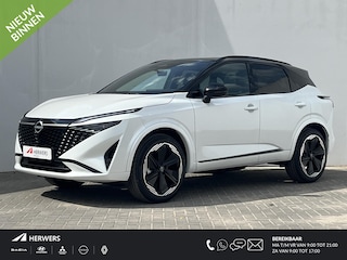 Nissan Qashqai 1.3 MHEV Xtronic N-Design Automaat / €4.000,- Nissan Voorraadvoordeel / NIEUW uit voorraad leverbaar! / Panoramadak / Googlemaps Navigatie / 360° Camera / Stuur- en Stoelverwarming voor / Voorruit Verwarming / Adaptieve Cruise Control / Climate Control / Keyless Entry & Start / Alcantara & Lederen Bekleding