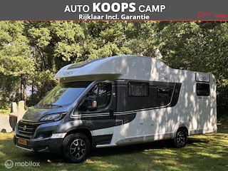 LMC Breezer H737 G Fiat 2.3 150pk Euro 6 | Lengte-bedden | Hefbed | Aparte douche/ wc | XXL Garage | Camera | Fietsendrager | 63dkm | TOPSTAAT