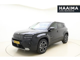 Jeep Avenger Summit 54 kWh | Navigatie | LED projector koplampen | Elektrische achterklep | 18'' lichtmetalen velgen | Camera | Stoelverwarming | Snel leverbaar!