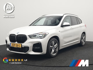 BMW X1 xDrive25e M Sport Plug In Hybrid 222pk Dealer O.H PHEV | Trekhaak Afneembaar | Cruise Control | Lederen Sportstoelen Verwarmd | Bluetooth | Sfeerverlichting | Sportstuur Leder | Navigatie | DAB | 18" LM |