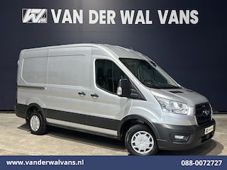Ford Transit 2.0 TDCI 130pk L2H2 Euro6 Airco | Camera | Navigatie | Apple Carplay | Android Auto LED, Cruiscontrol, Verwamde voorruit, Bijrijdersbank, Parkeersensoren