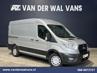 Ford Transit 2.0 TDCI 130pk L2H2 Euro6 Airco | Camera | Navigatie | Apple Carplay | Android Auto LED, Cruiscontrol, Verwarmde Voorruit, Parkeersensoren, Bijrijdersbank
