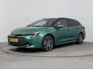 Toyota Corolla Touring Sports Hybrid 140 GR Sport | Navigatie | Climate Control | Panoramadak | LM velgen | Cruise Con trol Adaptief | Half leder | Ruben t/m 12-8