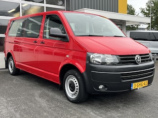 Volkswagen Transporter Kombi 2.0 TDI DSG Automaat L2H1 BPM/ BTW vrij Airco Cruise control Trekhaak Navigatie Verlengde uitvoering Marge 1 eigenaar Personenvervoer  Personenbus Groepsvervoer Ex overheid Ideaal voor ombouw naar Camper